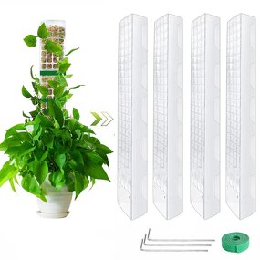 Moss Pole - Plastic Stackable for Indoor Climbing Plants & Creepers