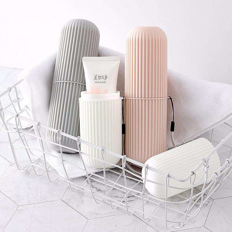 Toothbrush Storage Box - Travel Dust-Proof Holder Case Bathroom