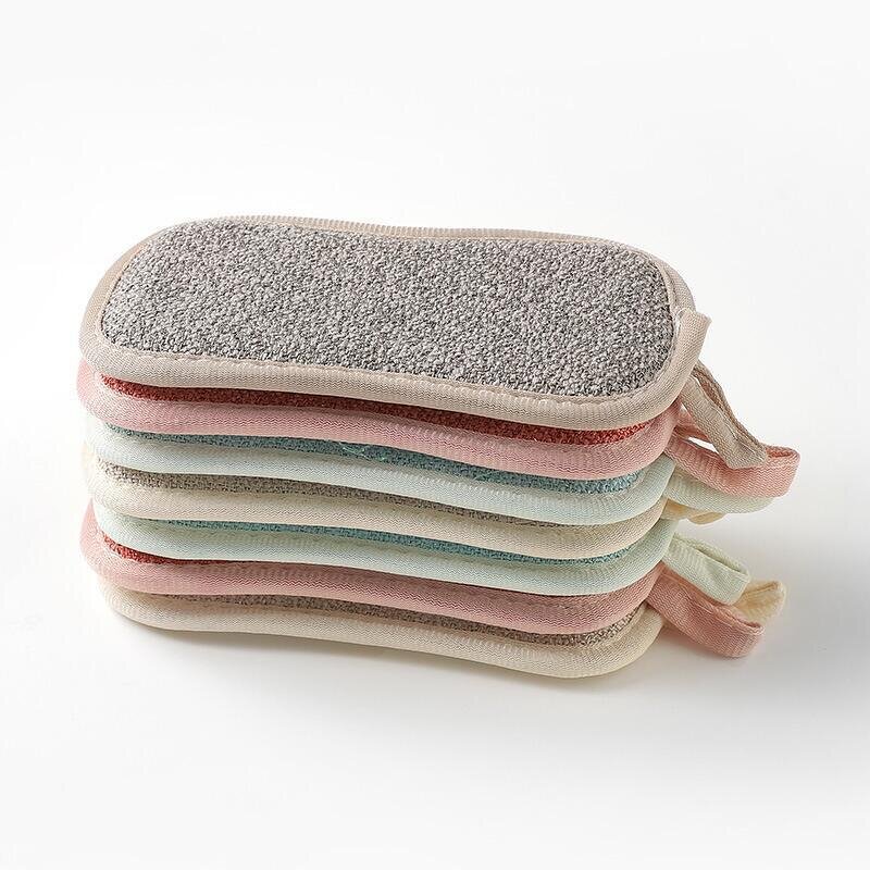 Scrub Sponge - Magic Nano Microfiber Non-Stick Oil High Absorption