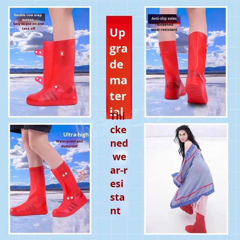 Rain Shoe Cover - High-End Waterproof Sand Prevention for Hiking & Travel