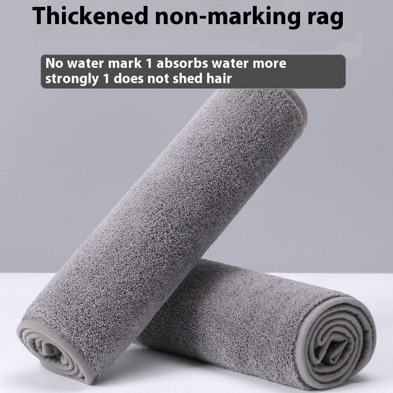 Microfiber Rag - Thickened Water-Absorbent Lint-Free for Commercial