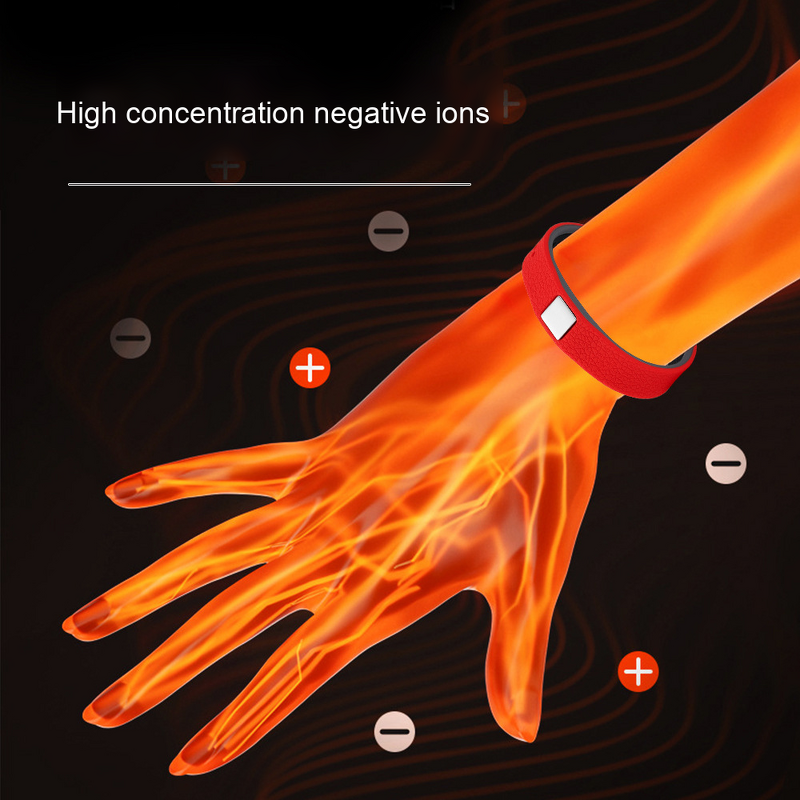 Wireless Wristband - Anti-Static Silicone Anti-Radiation Negative Ion Energy