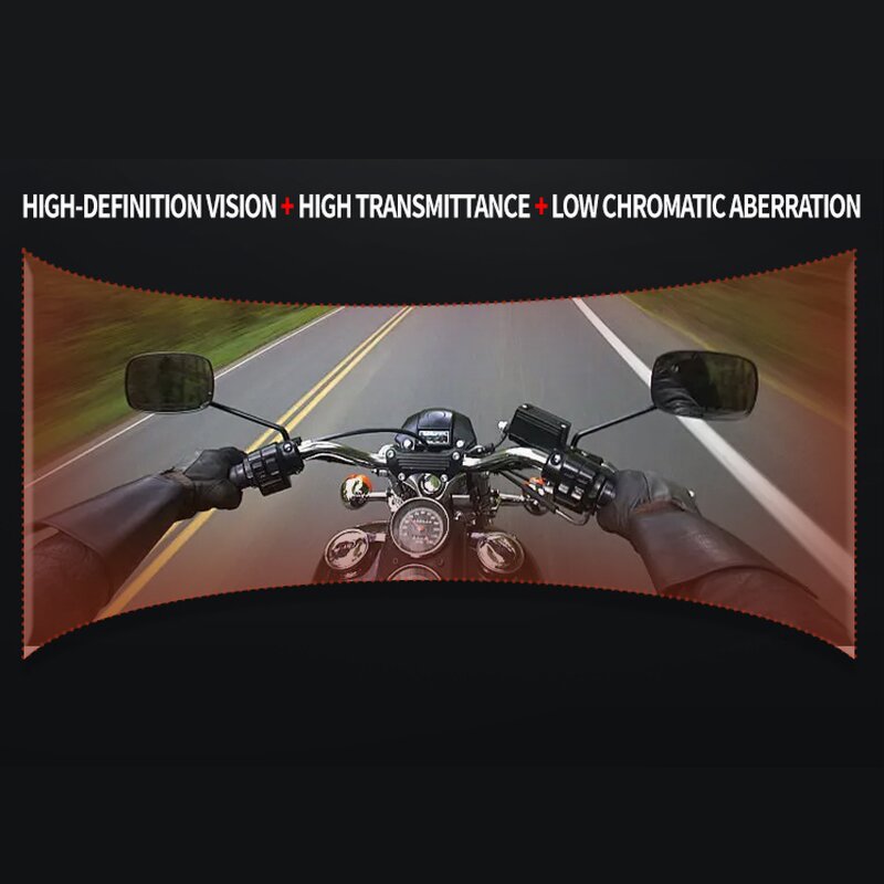 Motorcycle Helmet - Retro Full Fiberglass Carbon Fiber for Commuting & Cruise