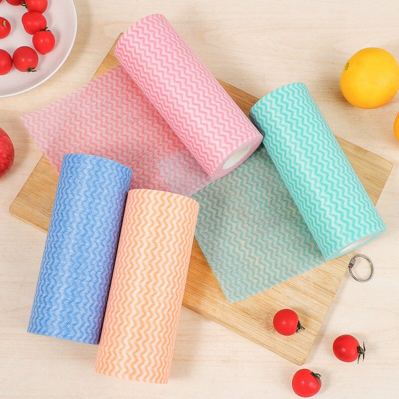 Kitchen Cloth - Non-Woven Disposable Nonstick for Cleaning & Wiping