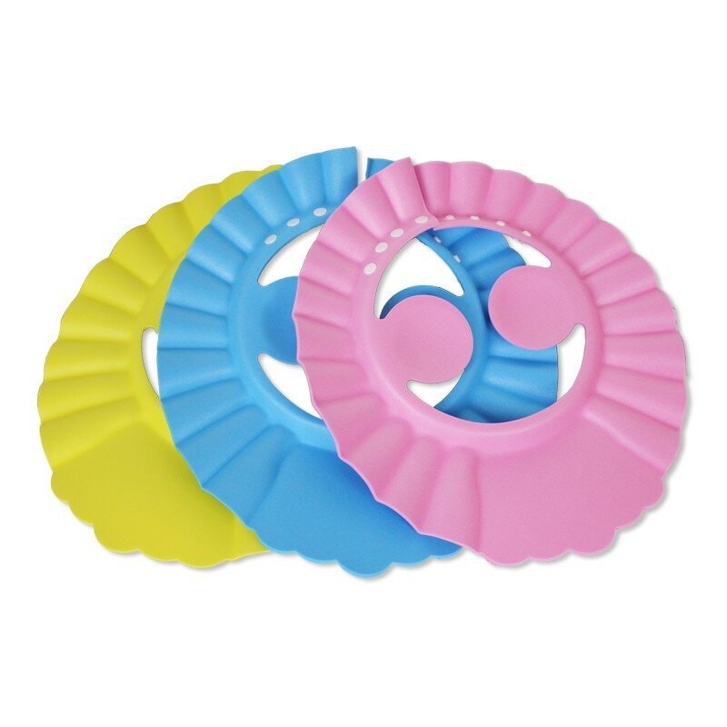 Baby Shower Cap - Adjustable Soft for Bathing Hair Wash Protection