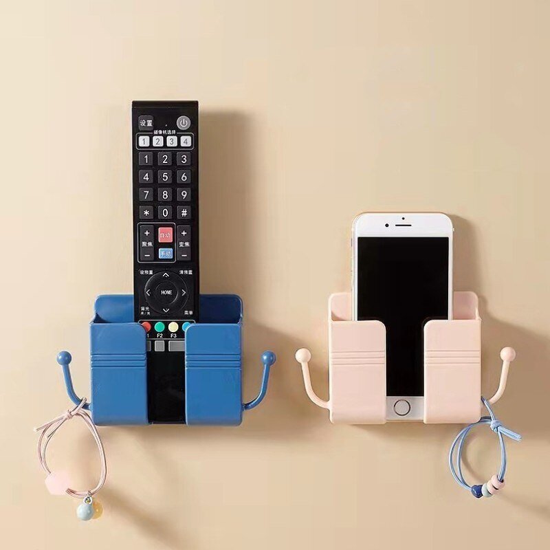 Storage Box - Wall Bracket for Mobile Charging Port & Remote Control