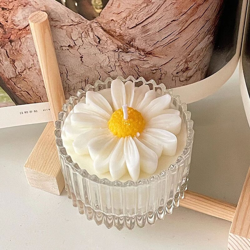 Flower Candles - Small Daisy Creative for Birthday Party & Wedding Favor