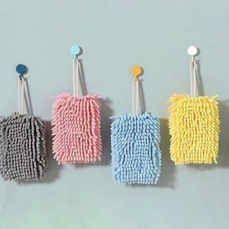 Hand Towel - Quick Dry Hanging Cartoon Cute Square for Bathroom & Dishwashing