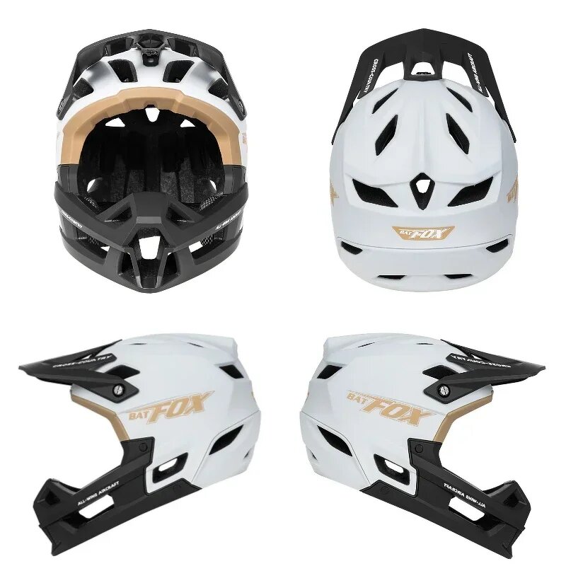 BMX Helmet - Adult for Off-Road Mountain Rapid Descent Anti-Fall