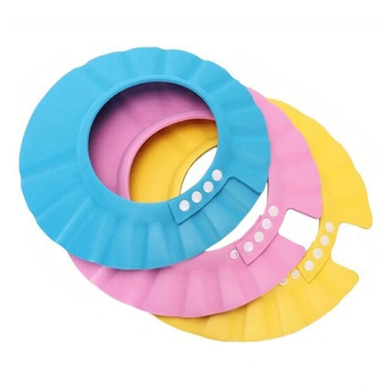 Baby Shower Cap - Adjustable Soft for Bathing Hair Wash Protection