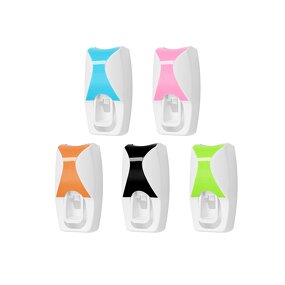 Bathroom Products Set - 5-Piece Nordic Gold Ceramic Soap Dispenser