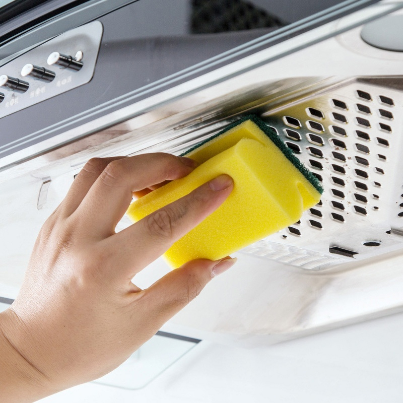 Cleaning Sponge - I-Shaped Thickened PU 5 Pieces Bulk Kitchen Brush