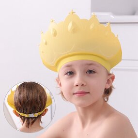 Infant Bath Cap - Adjustable Eco-Friendly Waterproof for Toddler