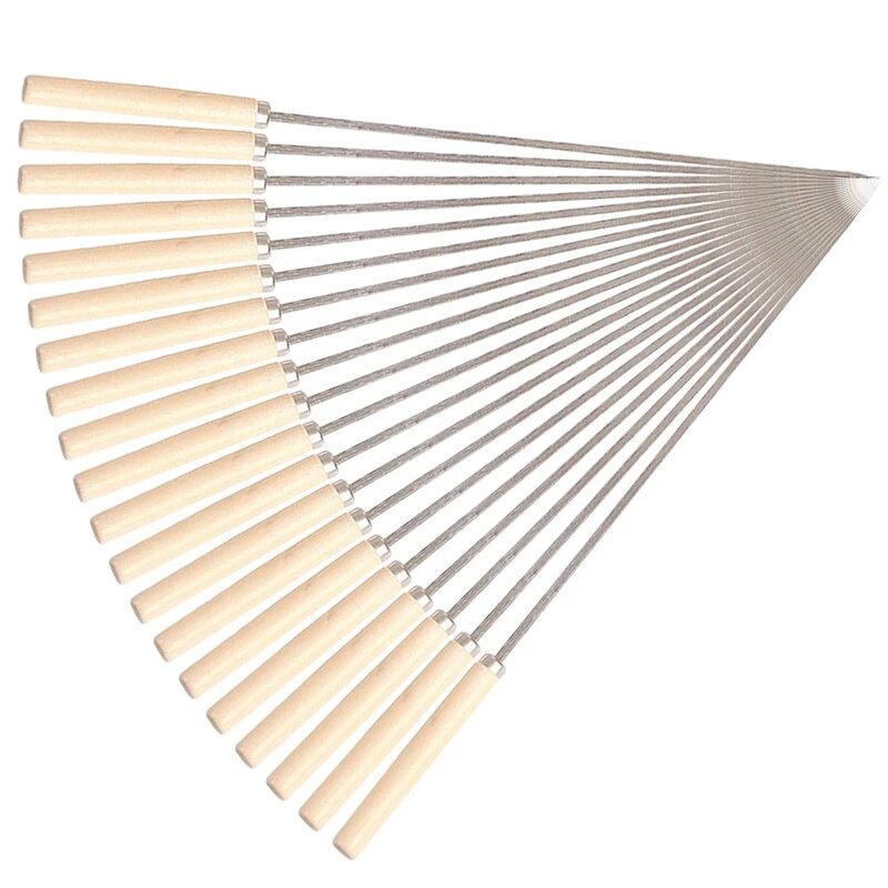 BBQ Skewer Maker - Plastic Reusable Convenient for Meat Skewer Preparation