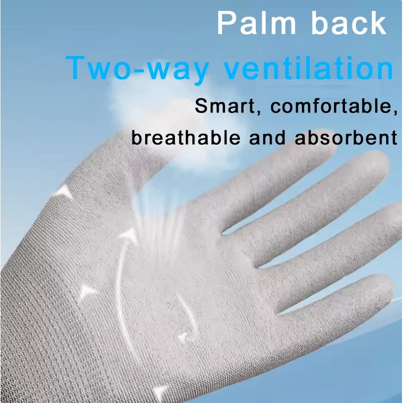 Precision Workshop Gloves - Lightweight Anti-Static Anti-Slip for Fine Operation