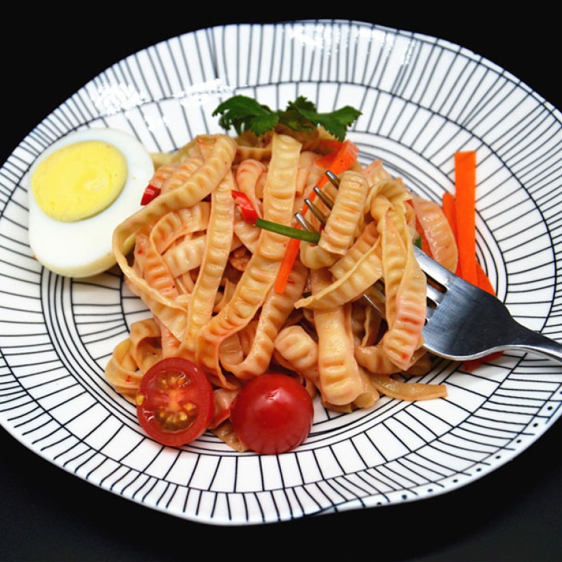 Fettuccine Noodles Factory - Non-GMO Bean Noodle Asian Noodle