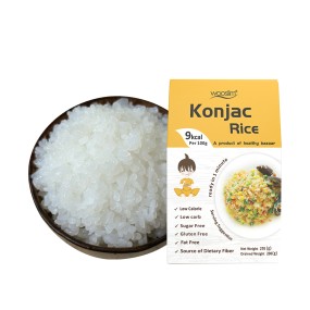 Konjac Rice Factory - Own Brand OEM Packaging Keto Healthy