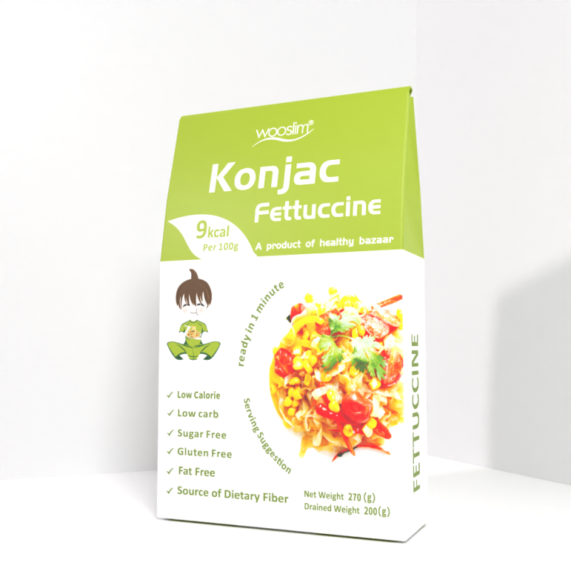 Konjac Shirataki Fettuccine Factory - Zero Sugar Gluten Free High Fiber