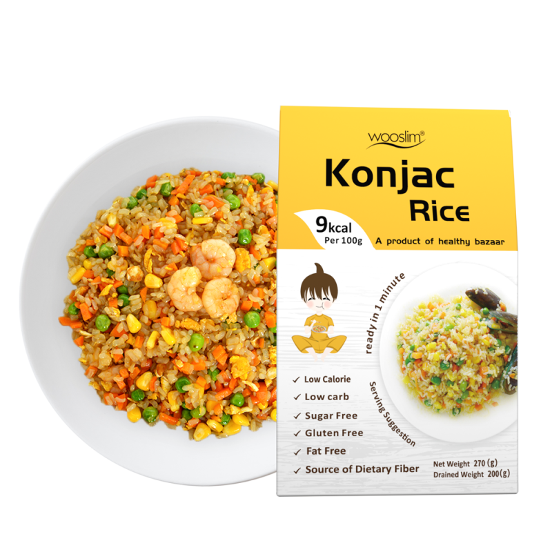 Wet Konjac Rice Factory - Organic Low Carb Suitable Diabetics