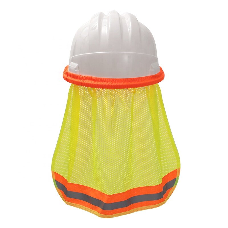 Safety Helmet - Neck Protection Mesh Hard Hat Sun Shield