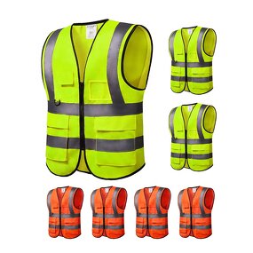 Safety Vest - Industrial Green with Pocket