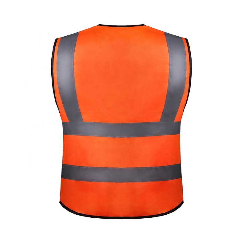 Safety Jacket - Wholesale Orange High Vis Vest