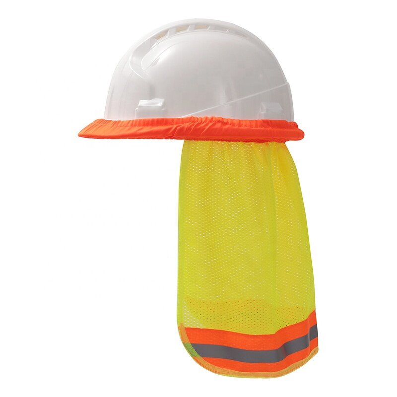 Safety Helmet - Neck Protection Mesh Hard Hat Sun Shield