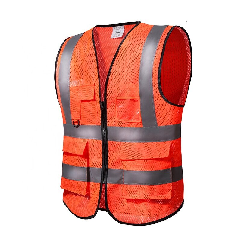 Reflective Safety Vest - Airport Mesh with Logo