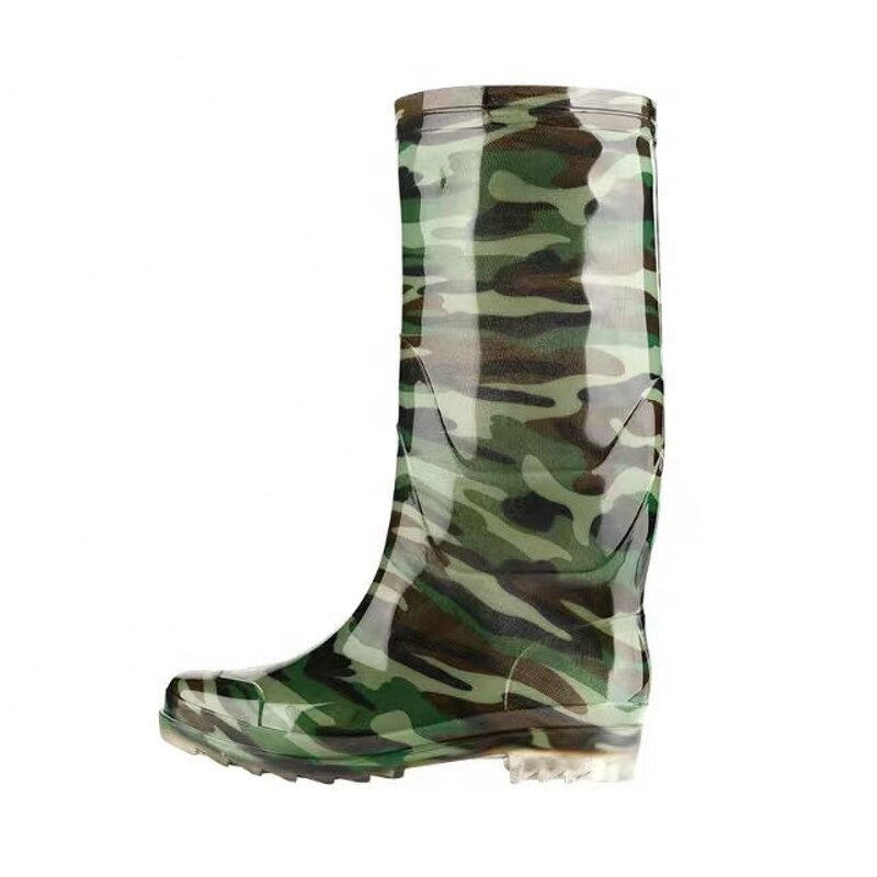 Rain Shoes - Non Slip Men Waterproof PVC Rubber