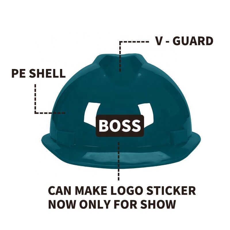 Safety Helmet - Custom Color Black Grey Pink Orange Green Hard Hat
