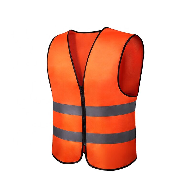 Reflective Vest - Security Engineer with Zipper