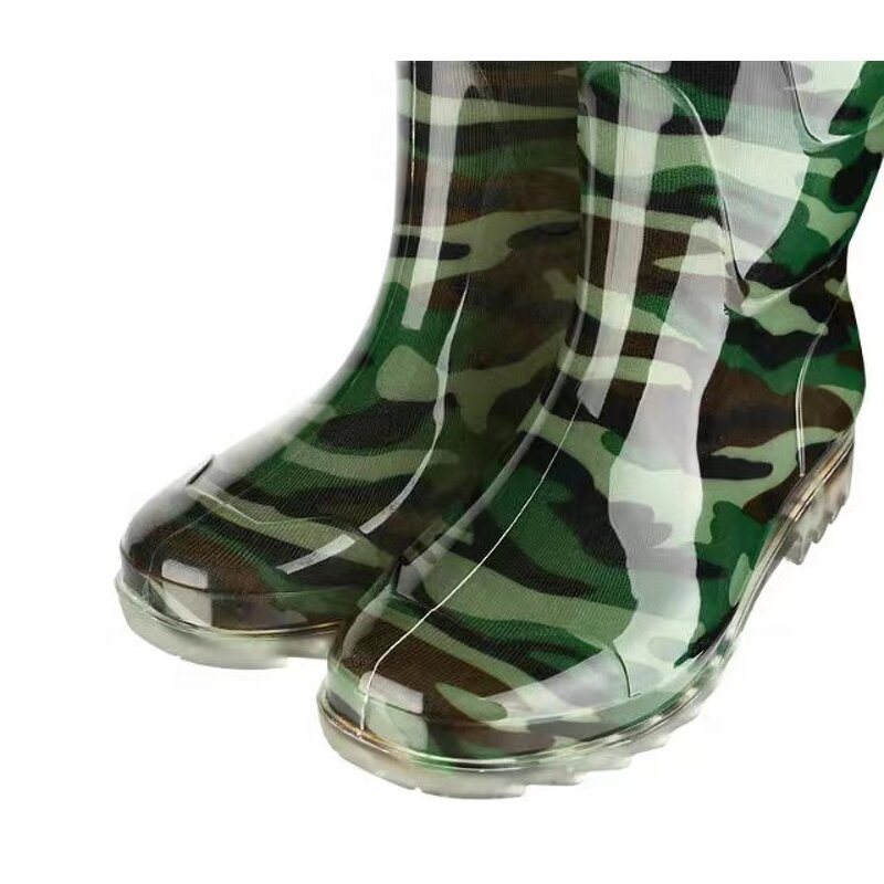 Rain Shoes - Non Slip Men Waterproof PVC Rubber