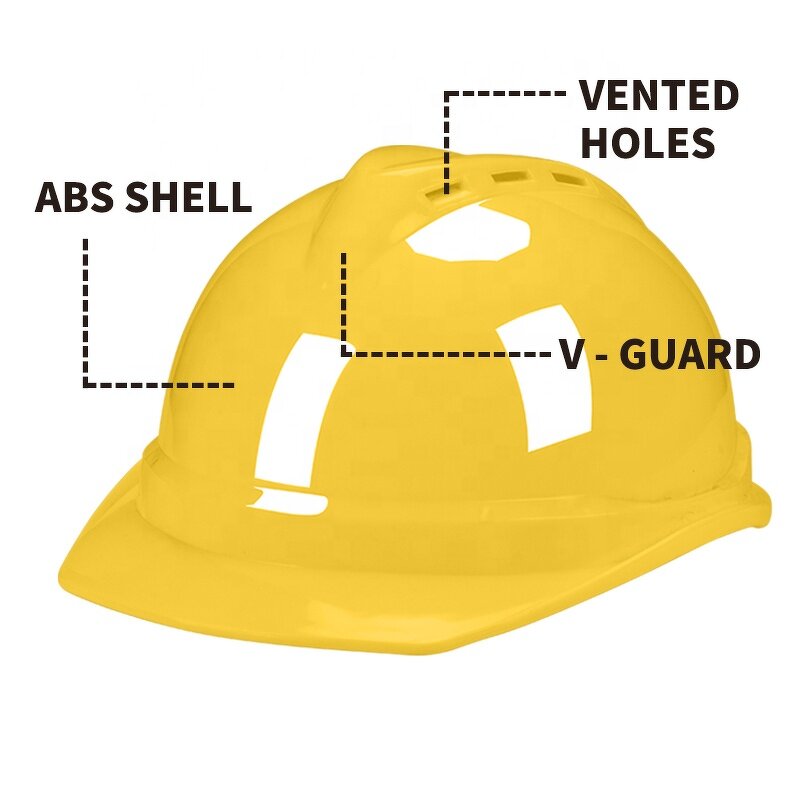 Head Protection Hard Hat - MSA V Guard Safety Helmet