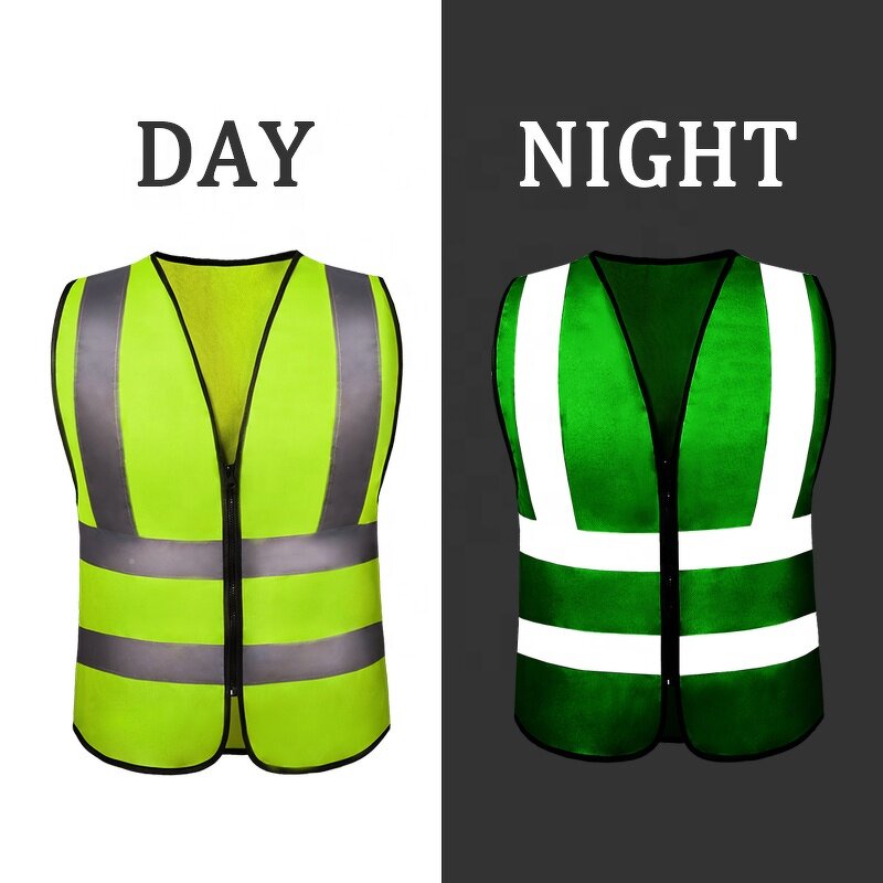 Safety Jacket - Wholesale Orange High Vis Vest