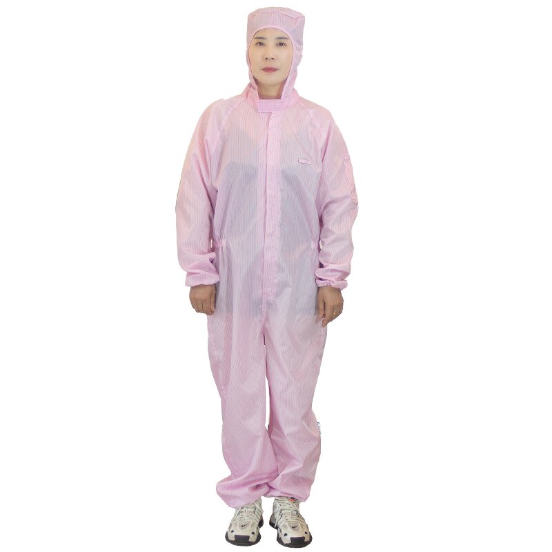 ESD Anti-static Coveralls Manufacturer - Dust Proof Cleanroom Jumpsuit Antistatic Workwear Washable Esd Clothing
