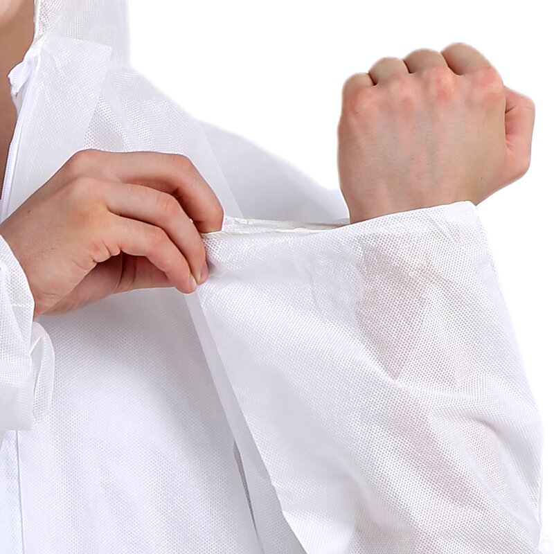 Disposable Coveralls Manufacturer - High Quality Customizable Latest Waterproof Tyvek Model Cleanroom Clothing Wholesale