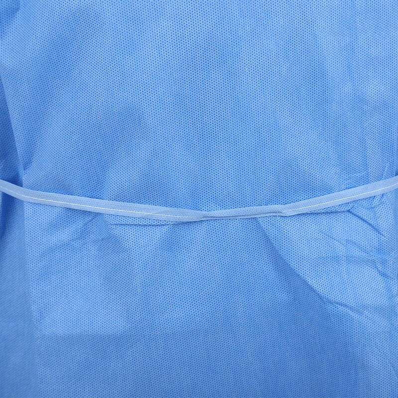 Surgical Isolation Gown Manufacturer - SMS Gown Waterproof Hospital Clothes Cleanroom Disposable Isolation Gowning