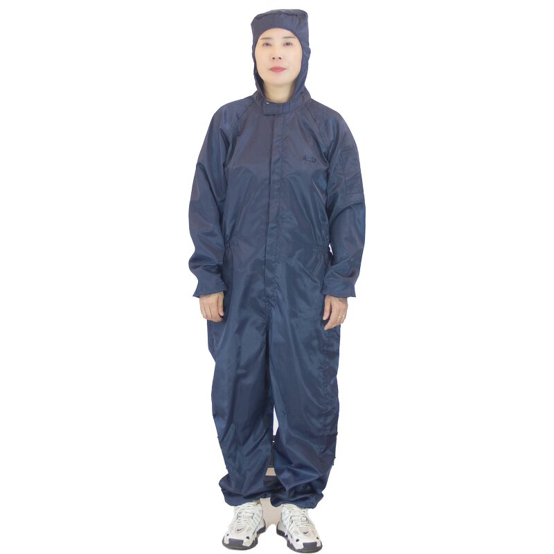 ESD Clothes Manufacturer - Washable Anti-Static Jumpsuit Cleanroom Suit Garment Without Hood