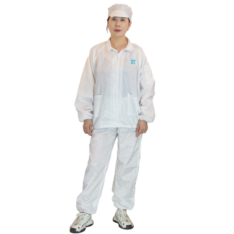 ESD Safety Workwear Manufacturer - Anti-static Clothing Jacket Pants Cleanroom Suit for Food Procession Laboratory