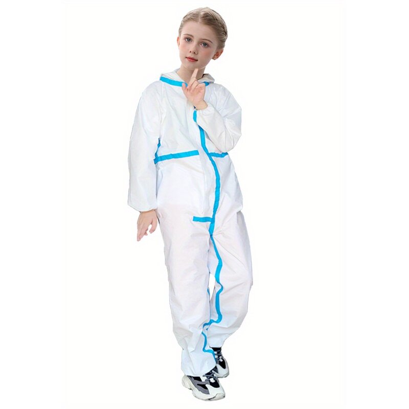 Kids Disposable Coveralls Manufacturer - Safety Protective Breathable Waterproof Microporous Film Dust Proof Healthcare