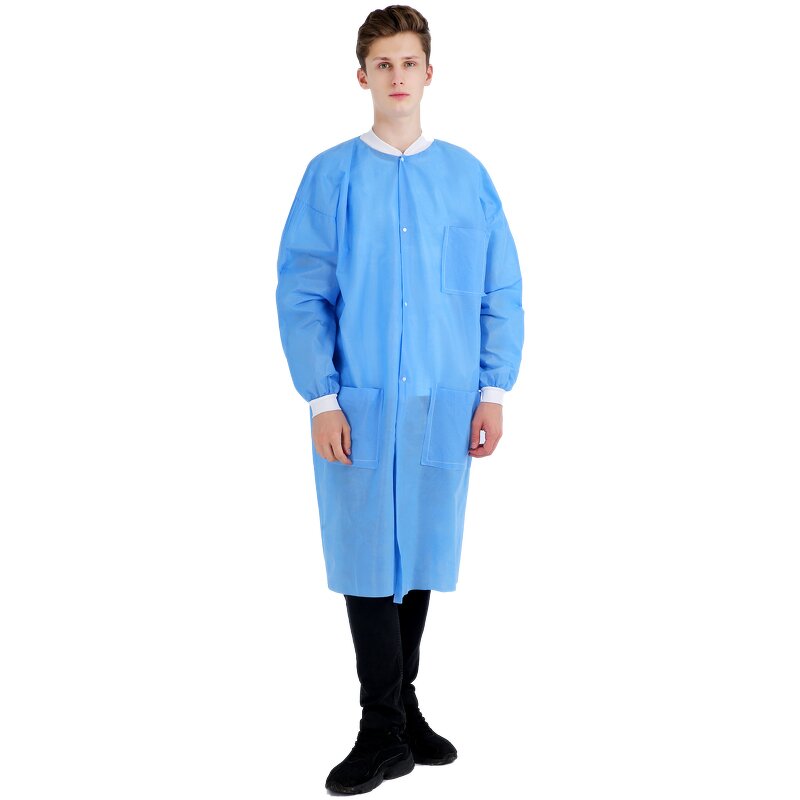 Disposable Lab Jackets Manufacturer - SMS Medical Jackets/Coats for Men and Women