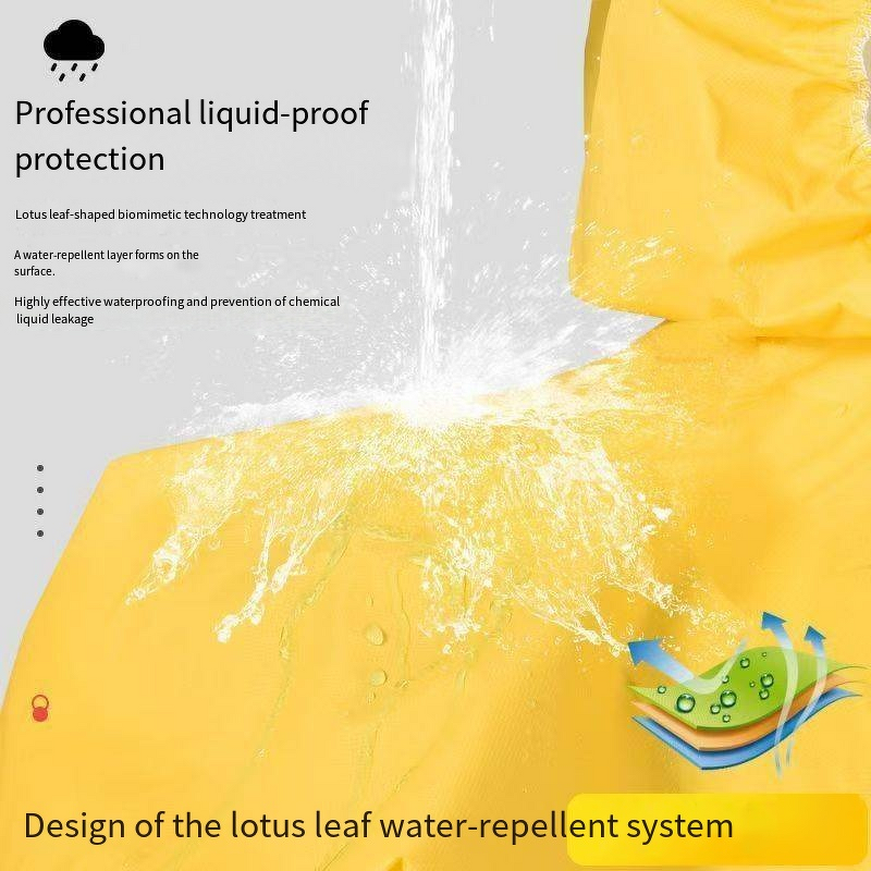 Protection Suit Manufacturer - for Laboratories Hazardous Resistant To Sulfuric Acid Alkali & Mercury Chemical Safety Clothing