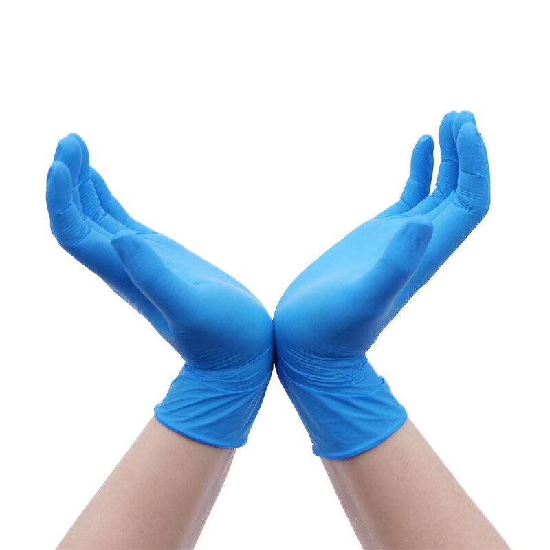 Nitrile Gloves Manufacturer - Wholesale Disposable Dental Safety Examination Rubber Industrial Blue
