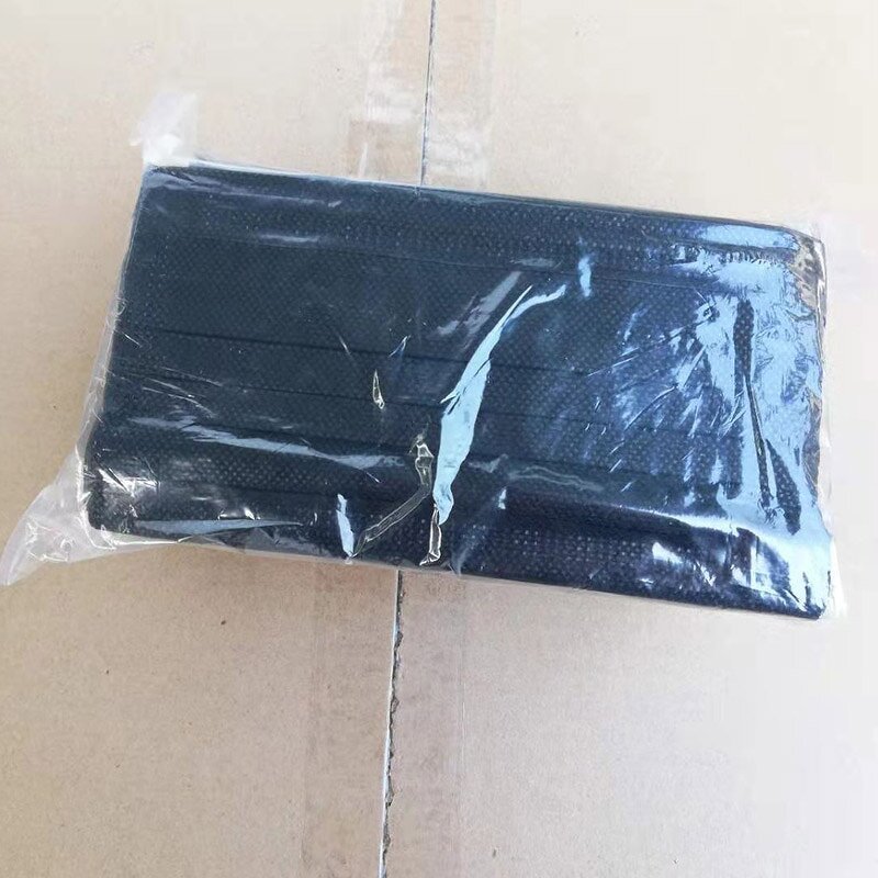 Surgical Facemask Manufacturer - Unique Design Black 3 Ply Earloop Disposable With Custom Design