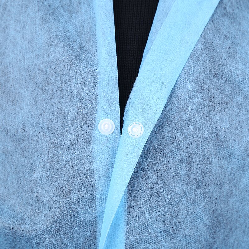 Disposable Isolation Gown Manufacturer - Custom for Dentist Long PP Lab Coat Waterproof Medical Protective Factory Price