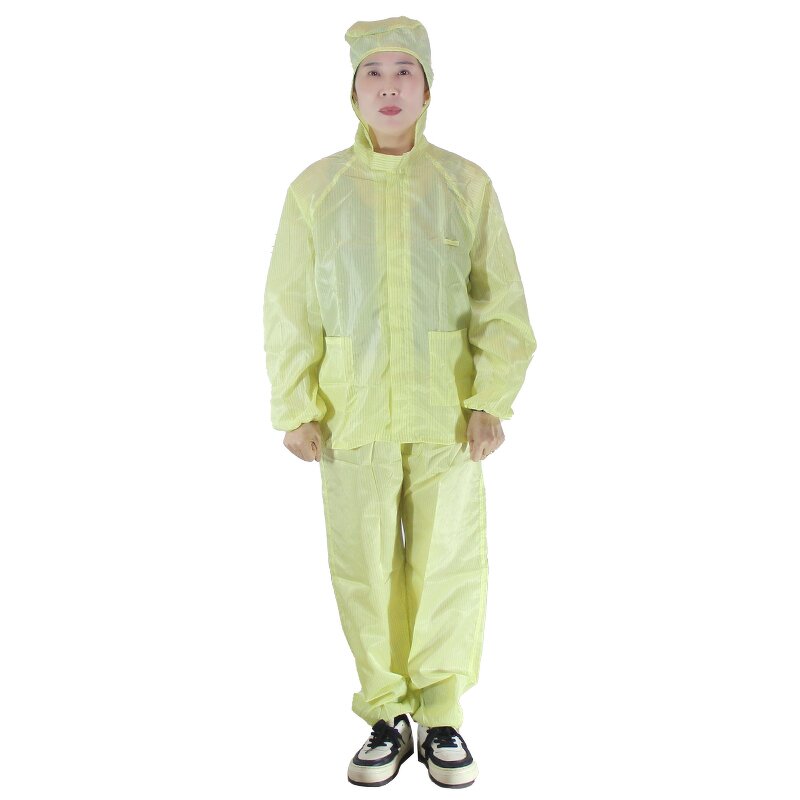ESD Overalls Manufacturer - Dust Free Anti Static Cleanroom Jumpsuit Coveralls Anti-static Garment for Cleanroom