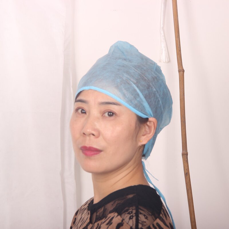 Hospital Hair Net Manufacturer - Surgeon Hood Surgical Hat Medical Disposable Cap