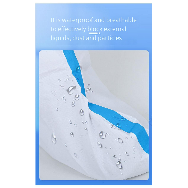 Booties Shoe Covers Manufacturer - Factory Supply Anti slip White Boots Cover Foot protection Disposable