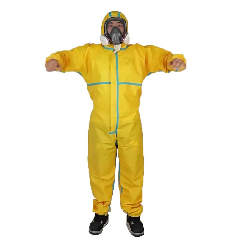 Protective Chemical Suit Manufacturer - Customizable Logo Enhanced TYPE-3 Offers Maximum Protection