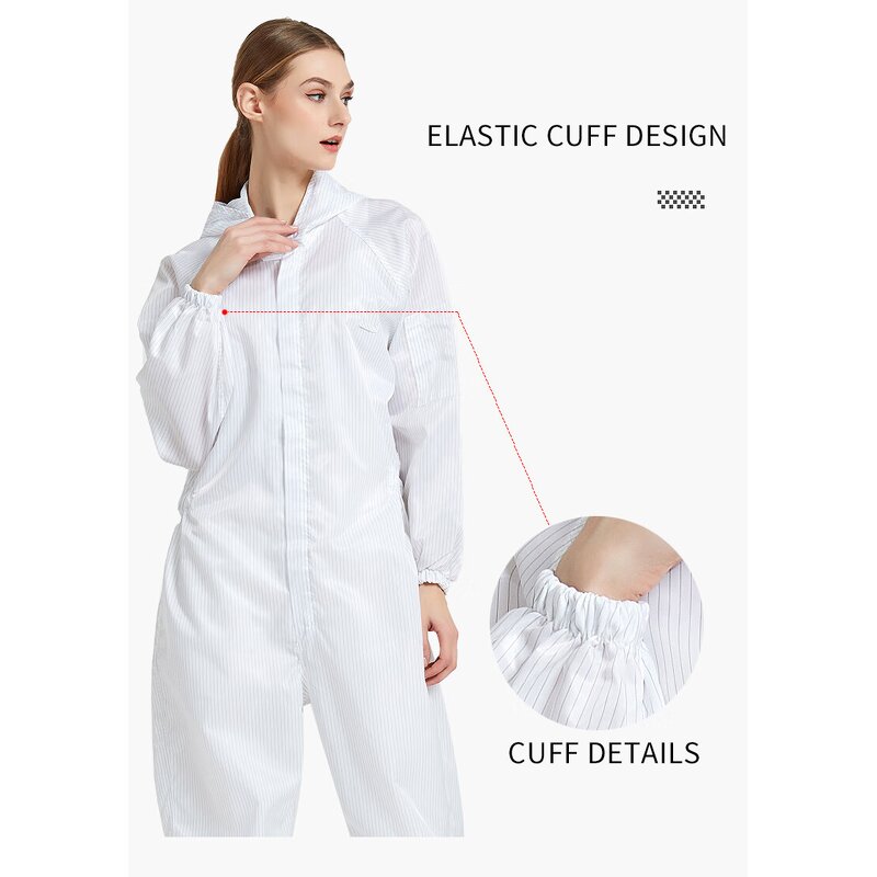 ESD Antistatic Coveralls Manufacturer - Unisex Multicolor Protective Factory Outlet Waterproof Safe Lab Coats Cleanroom Clothing